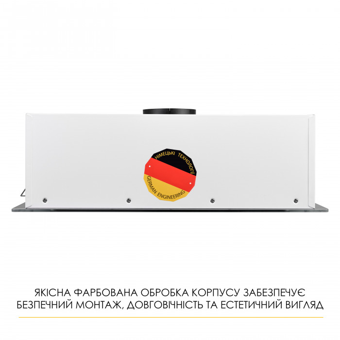 Вытяжка полновстраиваемая WEILOR LUMINA WBG 65 WHITE