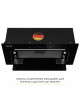 Витяжка повновбудована WEILOR LUMINA WBG 68 BLACK - зображення 10