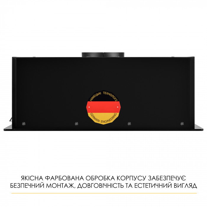 Витяжка повновбудована WEILOR LUMINA WBG 68 BLACK