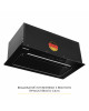 Витяжка повновбудована WEILOR LUMINA WBG 68 BLACK - зображення 5