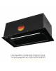 Витяжка повновбудована WEILOR LUMINA WBG 68 BLACK - зображення 7