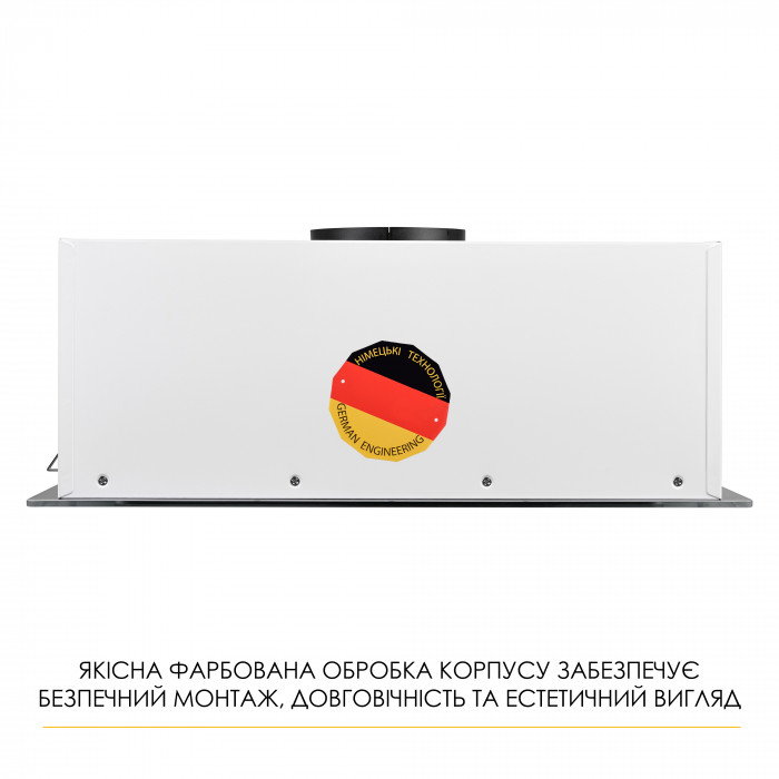 Вытяжка полновстраиваемая WEILOR LUMINA WBG 68 WHITE