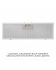 Витяжка повновбудована WEILOR LUMINA WBG 68 WHITE - зображення 16
