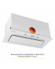 Витяжка повновбудована WEILOR LUMINA WBG 68 WHITE - зображення 5