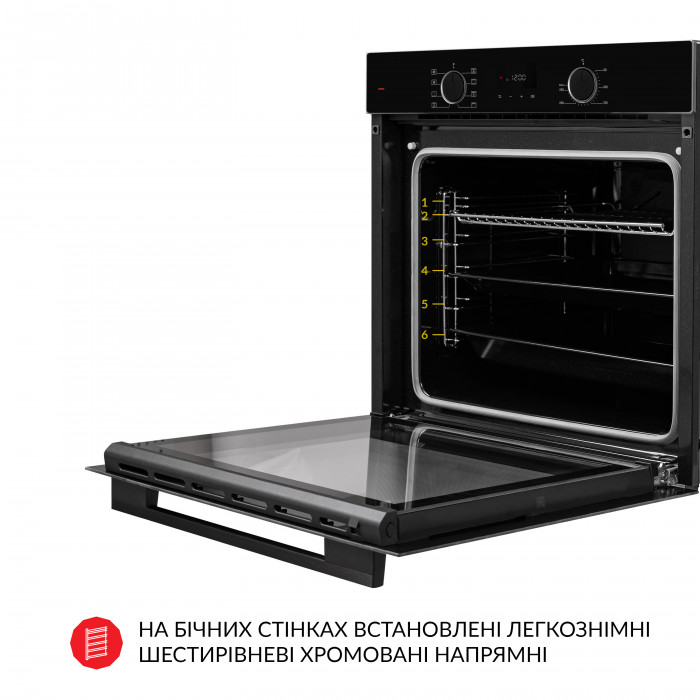 Духовой шкаф электрический WEILOR FDO6F8BK