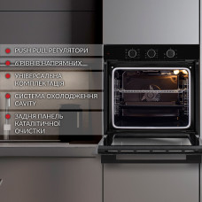 Духовой шкаф электрический WEILOR FPO6F8BK