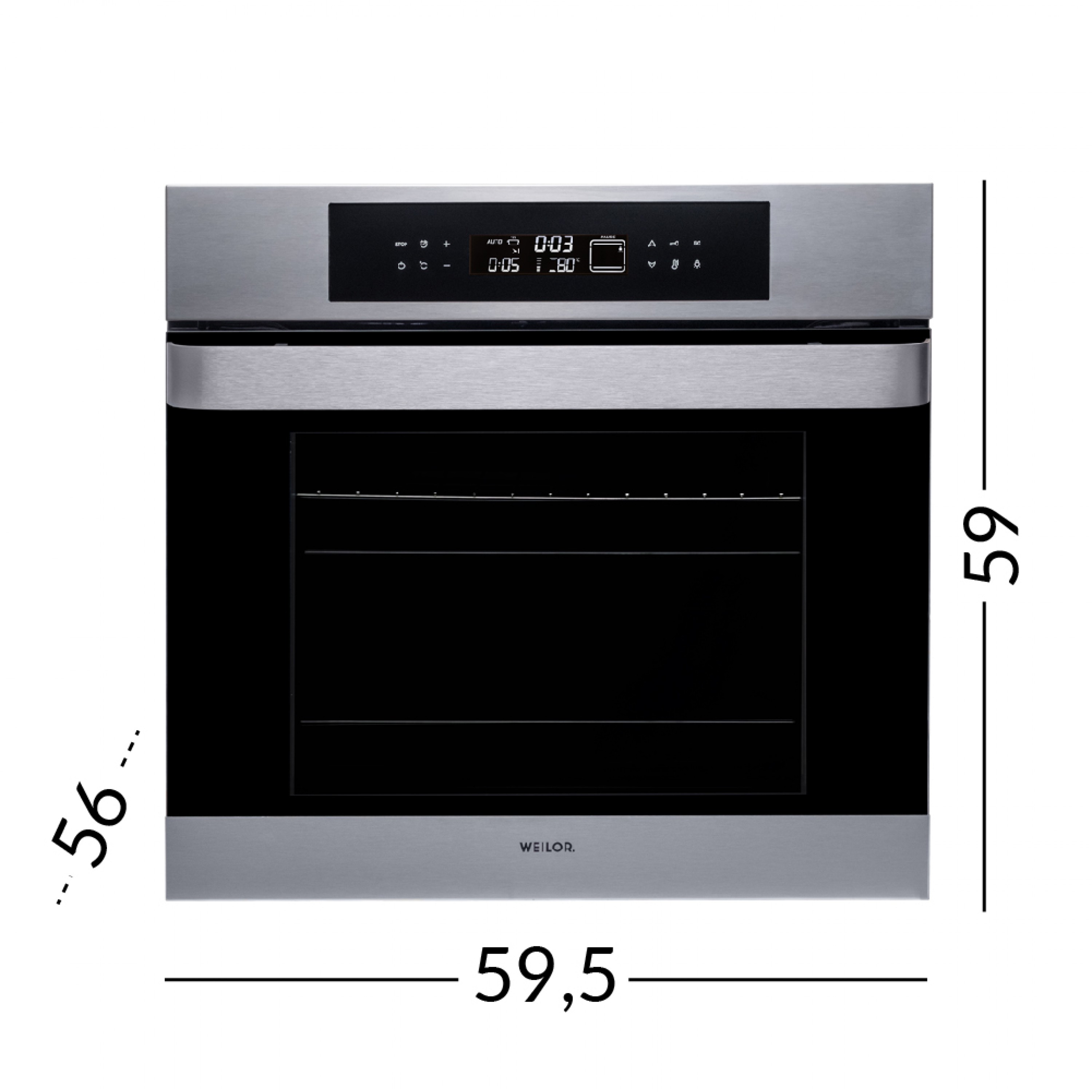 Духовка WEILOR FTO6F11BI - зображення 23