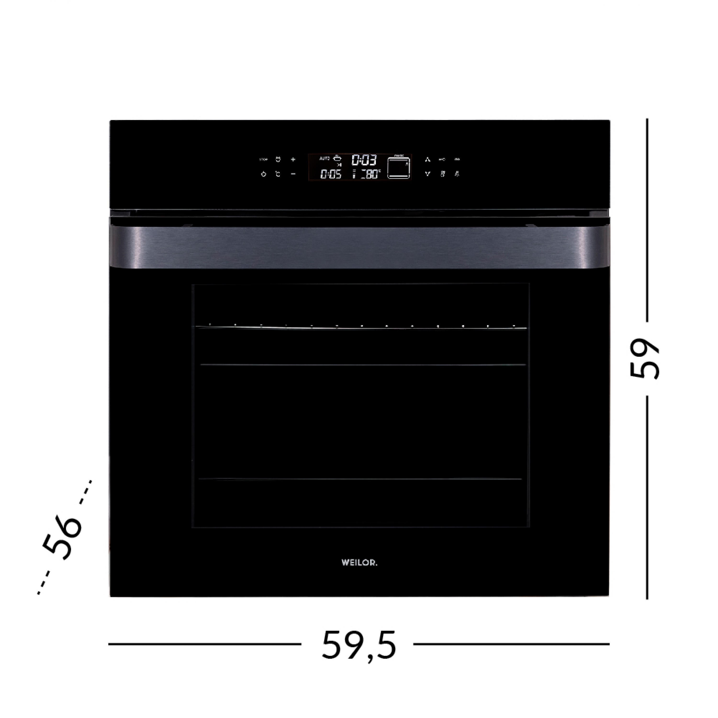 Духовка WEILOR FTO6F11BK - зображення 23