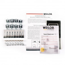 Мийка кухонна нержавіюча сталь WEILOR ALLERHAND WRX 4545