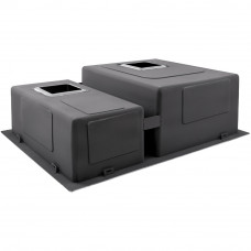 Мойка кухонная нержавеющая сталь WEILOR ALLERHAND WRX DB6345