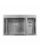 Мийка кухонна нержавіюча сталь Weilor IMMER WRT DB8150 - зображення 