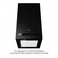 Вытяжка островная Weilor WQS 4815 FBL