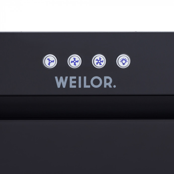 Вытяжка полновстраиваемая WEILOR PBE 6230 GLASS BL 1100 LED