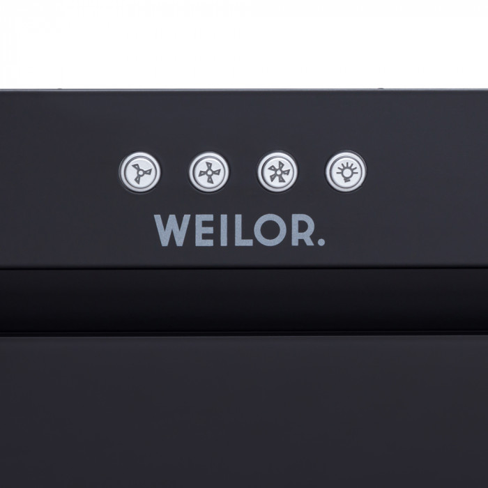 Вытяжка полновстраиваемая WEILOR PBE 6230 GLASS BL 1100 LED