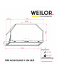 Вытяжка полновстраиваемая WEILOR PBE 6230 GLASS BL 1100 LED - зображення 13