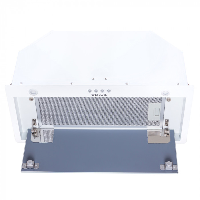 Вытяжка полновстраиваемая WEILOR PBE 6230 GLASS WH 1100 LED