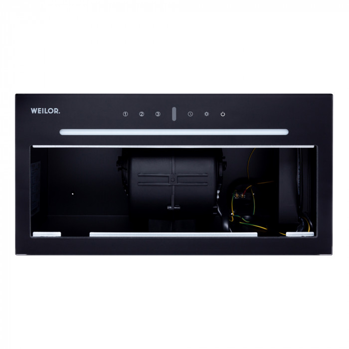 Вытяжка полновстраиваемая WEILOR PBSR 52301 GLASS BL 1100 LED Strip