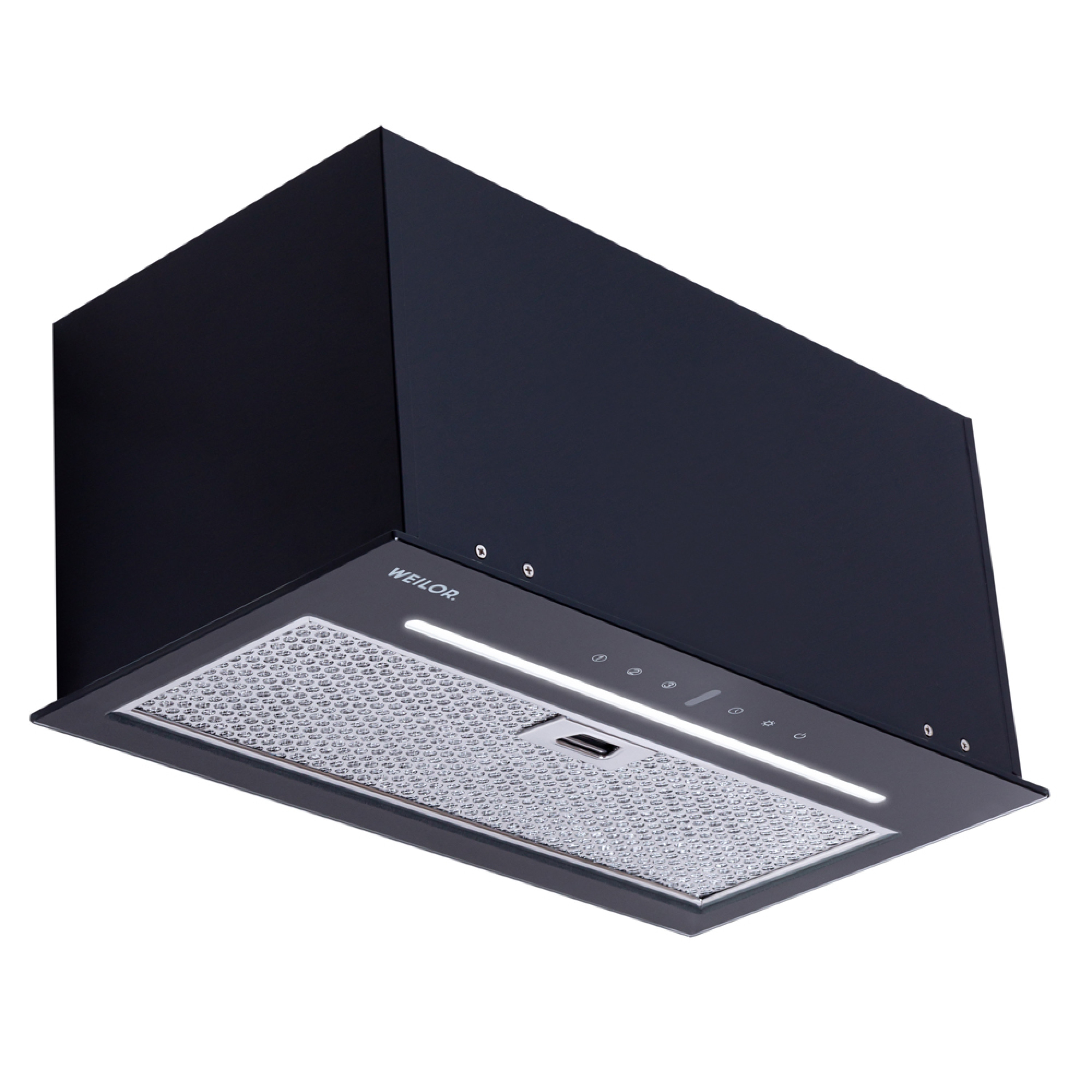 Витяжка повновбудована WEILOR PBSR 52301 GLASS BL 1100 LED Strip - зображення 2