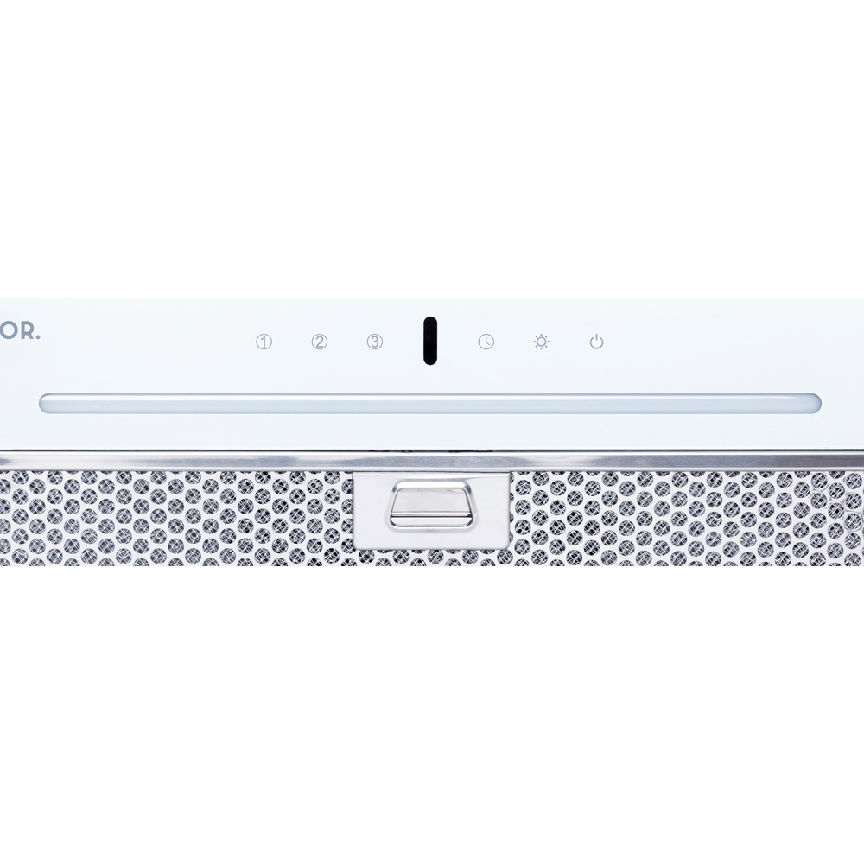 Витяжка повновбудована WEILOR PBSR 52301 GLASS WH 1100 LED Strip - зображення 9
