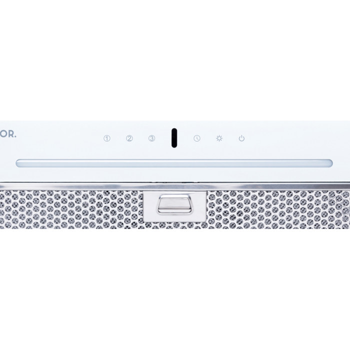 Вытяжка полновстраиваемая WEILOR PBSR 52301 GLASS WH 1100 LED Strip