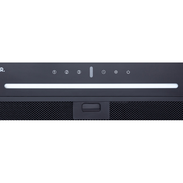 Витяжка повновбудована WEILOR PBSR 52302 GLASS FBL 1100 LED Strip