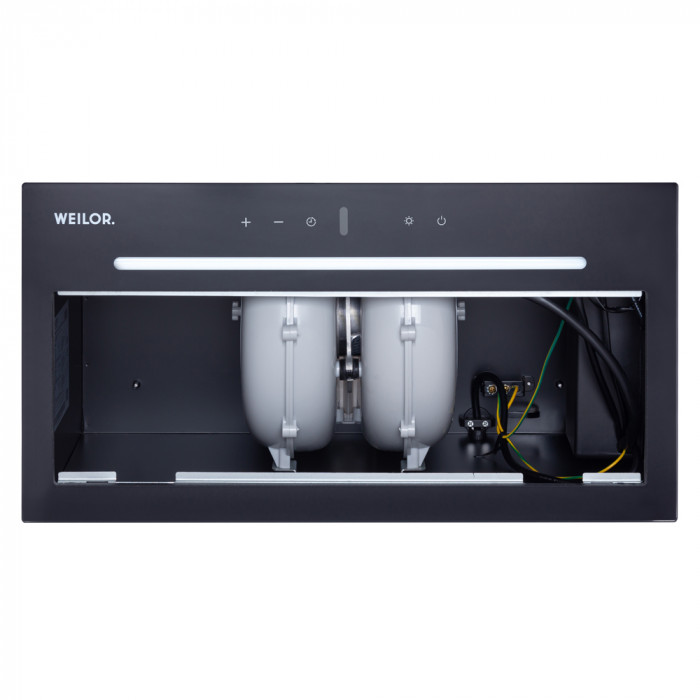 Витяжка повновбудована WEILOR PBSR 52652 GLASS FBL 1300 LED Strip