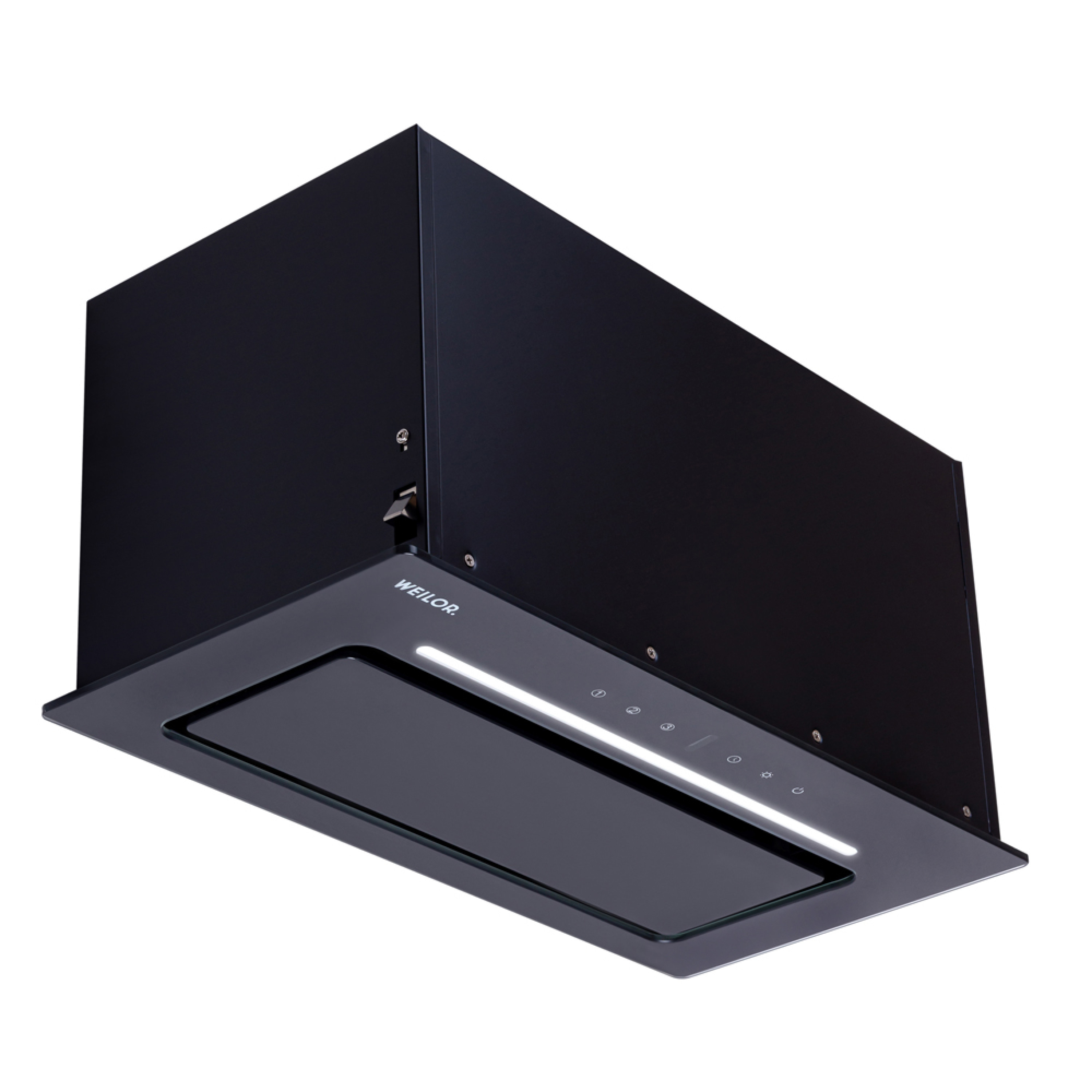 Витяжка повновбудована WEILOR PBSR 62302 FULL GLASS FBL 1100 LED Strip - зображення 3