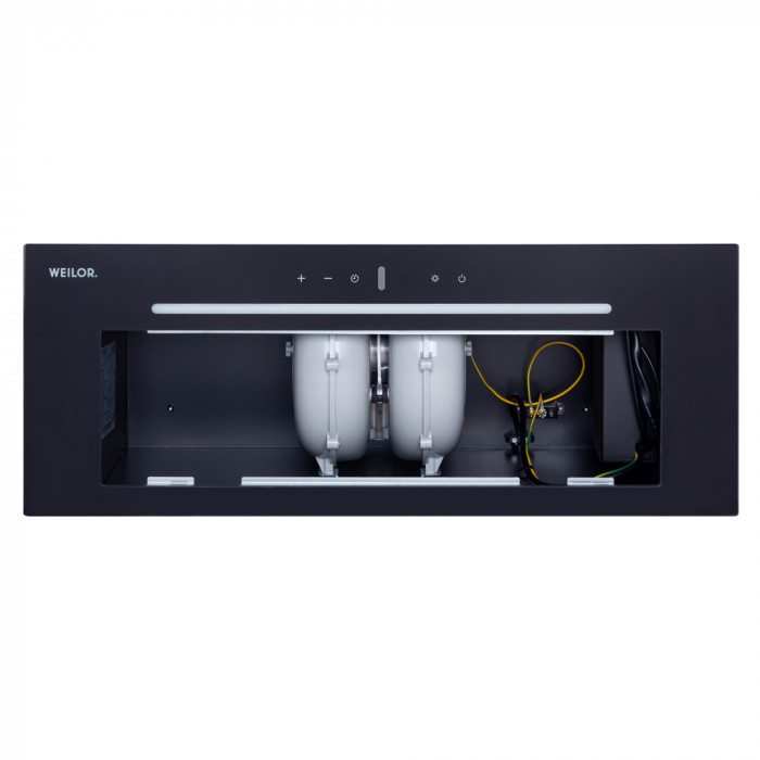 Витяжка повновбудована WEILOR PBSR 72651 GLASS BL 1300 LED Strip