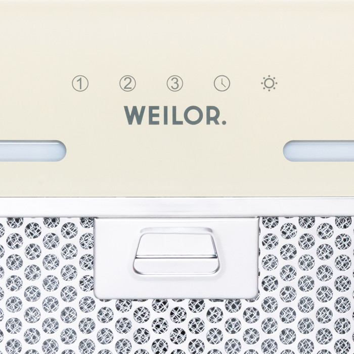 Вытяжка полновстраиваемая WEILOR PBS 52650 GLASS BG 1250 LED Strip
