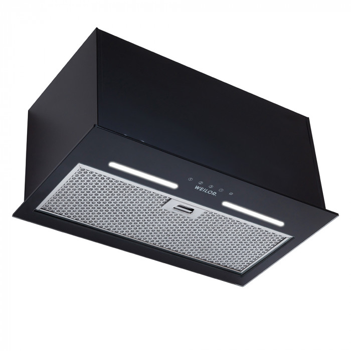 Вытяжка полновстраиваемая WEILOR PBS 52650 GLASS BL 1250 LED Strip