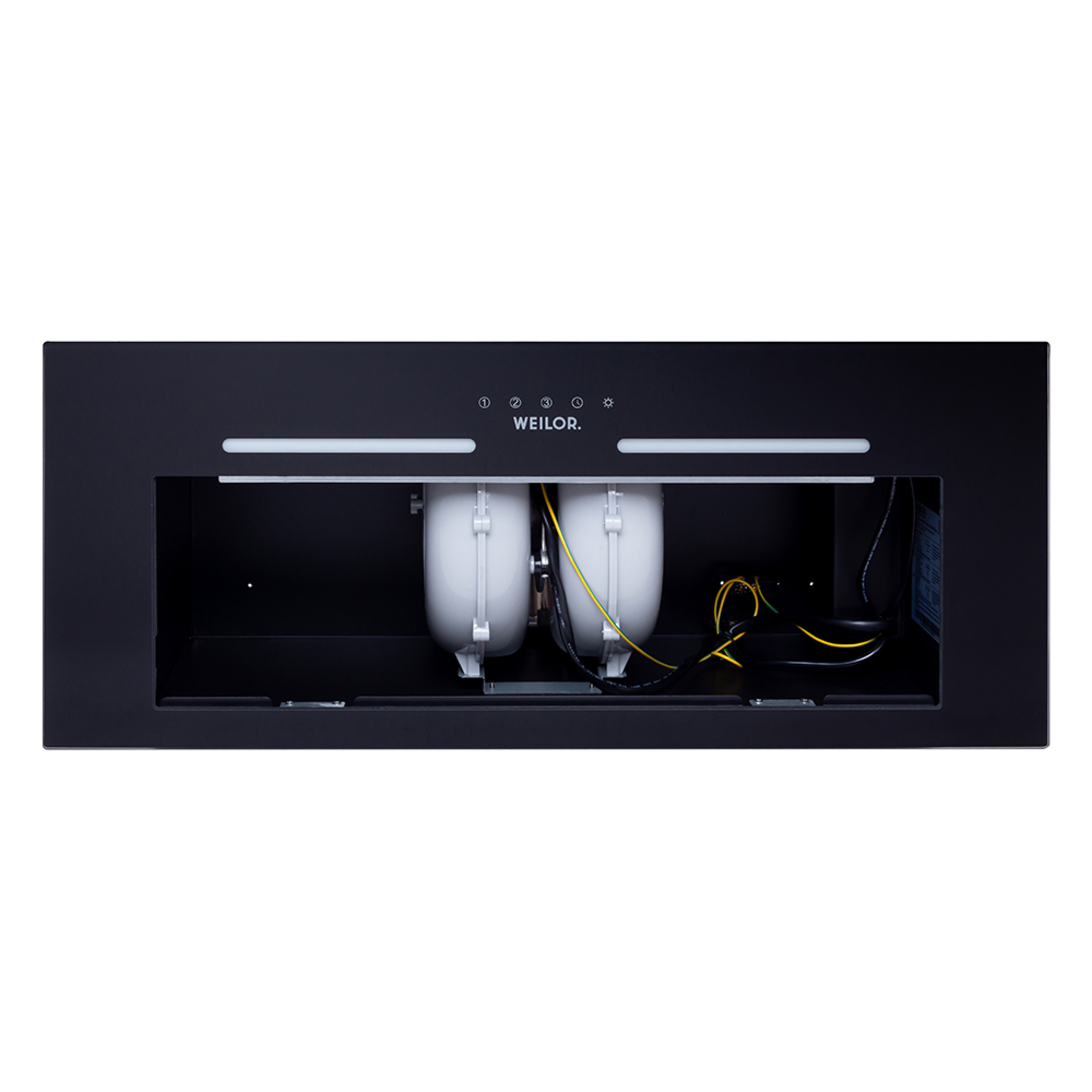 Витяжка повновбудована WEILOR PBS 72650 GLASS BL 1250 LED Strip - зображення 5