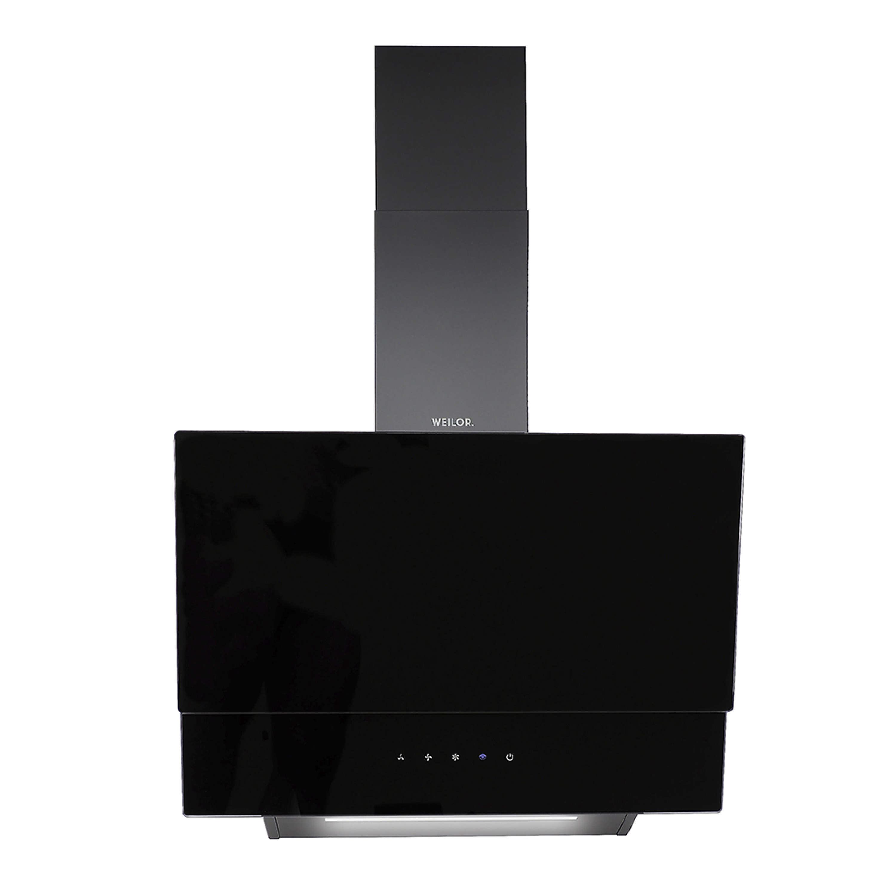 Витяжка декоративна похила WEILOR PDS 6140 BL 750 LED Strip - зображення 2