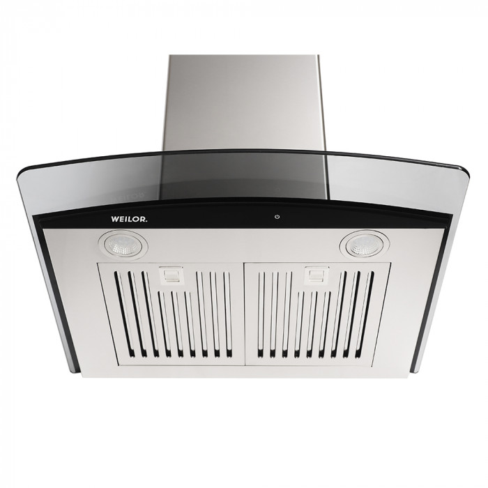 Декоративная вытяжка со стеклом WEILOR PGS 6140 SS 750 LED