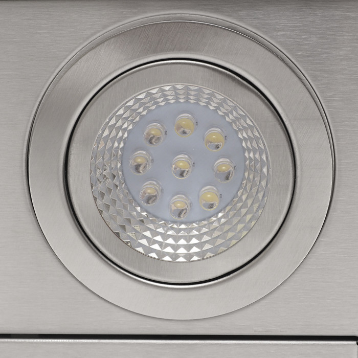 Декоративная вытяжка со стеклом WEILOR PGS 6230 SS 1000 LED