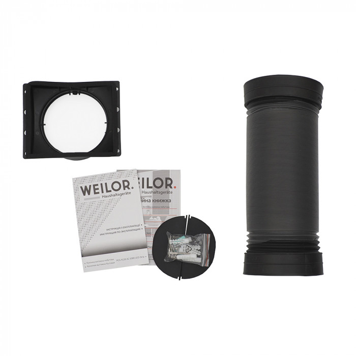 Декоративная вытяжка со стеклом WEILOR PGS 9230 IG 1000 LED Strip