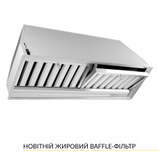 Витяжка повновбудована WEILOR PPE 8265 SS 1250 LED Strip