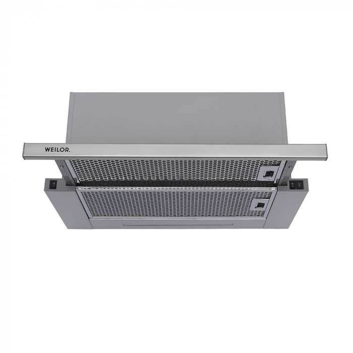 Вытяжка телескопическая WEILOR Slimline PTM 6140 SS 750 LED Strip