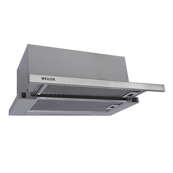 Вытяжка телескопическая WEILOR Slimline PTM 6140 SS 750 LED Strip