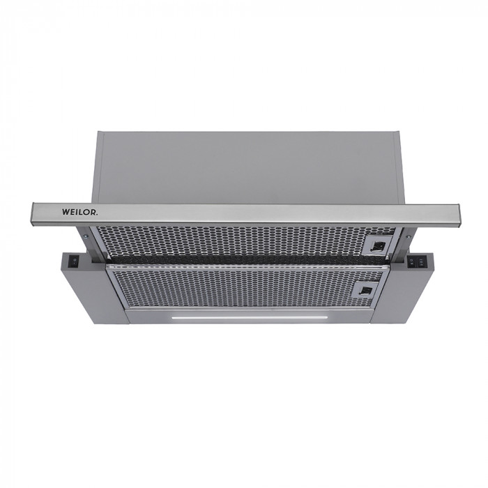 Вытяжка телескопическая WEILOR Slimline PTM 6140 SS 750 LED Strip