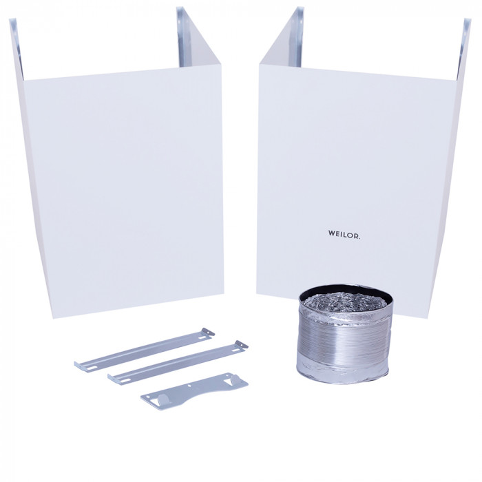 Вытяжка декоративная Т-образная WEILOR Slimline WP 6230 WH 1000 LED
