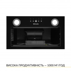 Витяжка повновбудована WEILOR WBE 5230 FBL 1000 LED