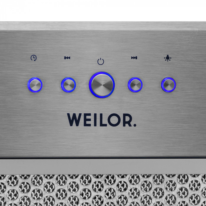 Вытяжка полновстраиваемая WEILOR WBE 5230 SS 1000 LED