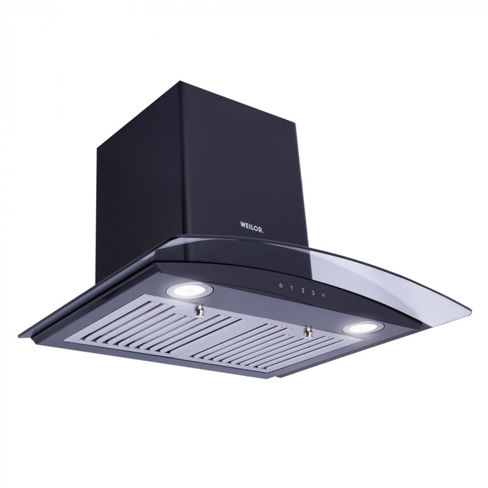 Вытяжка декоративная со стеклом WEILOR WGS 6230 BL 1000 LED