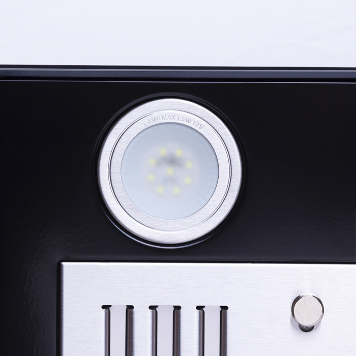 Вытяжка декоративная со стеклом WEILOR WGS 6230 BL 1000 LED
