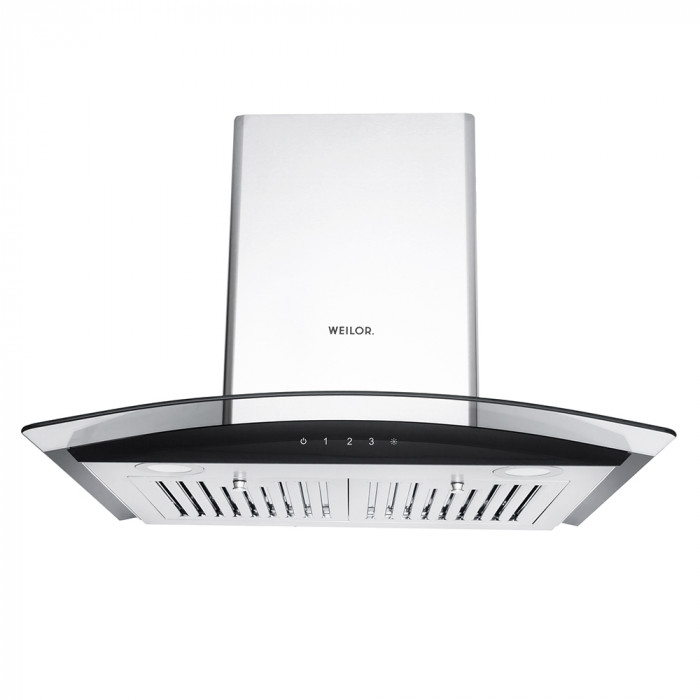 Декоративная вытяжка со стеклом WEILOR WGS 6230 SS 1000 LED