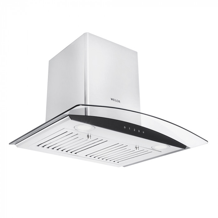 Декоративная вытяжка со стеклом WEILOR WGS 6230 SS 1000 LED