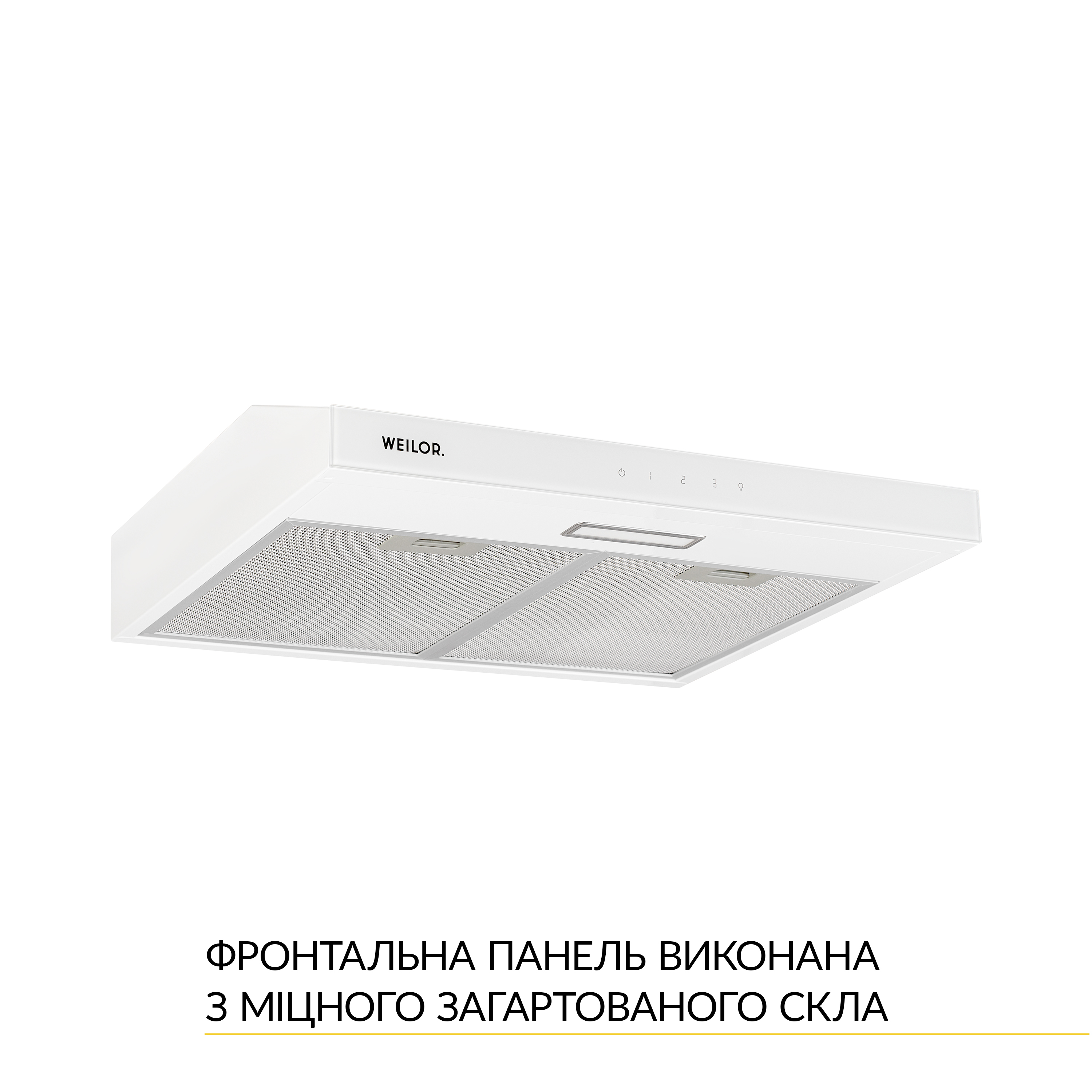 Витяжка плоска WEILOR WPL 6092 WH - зображення 2