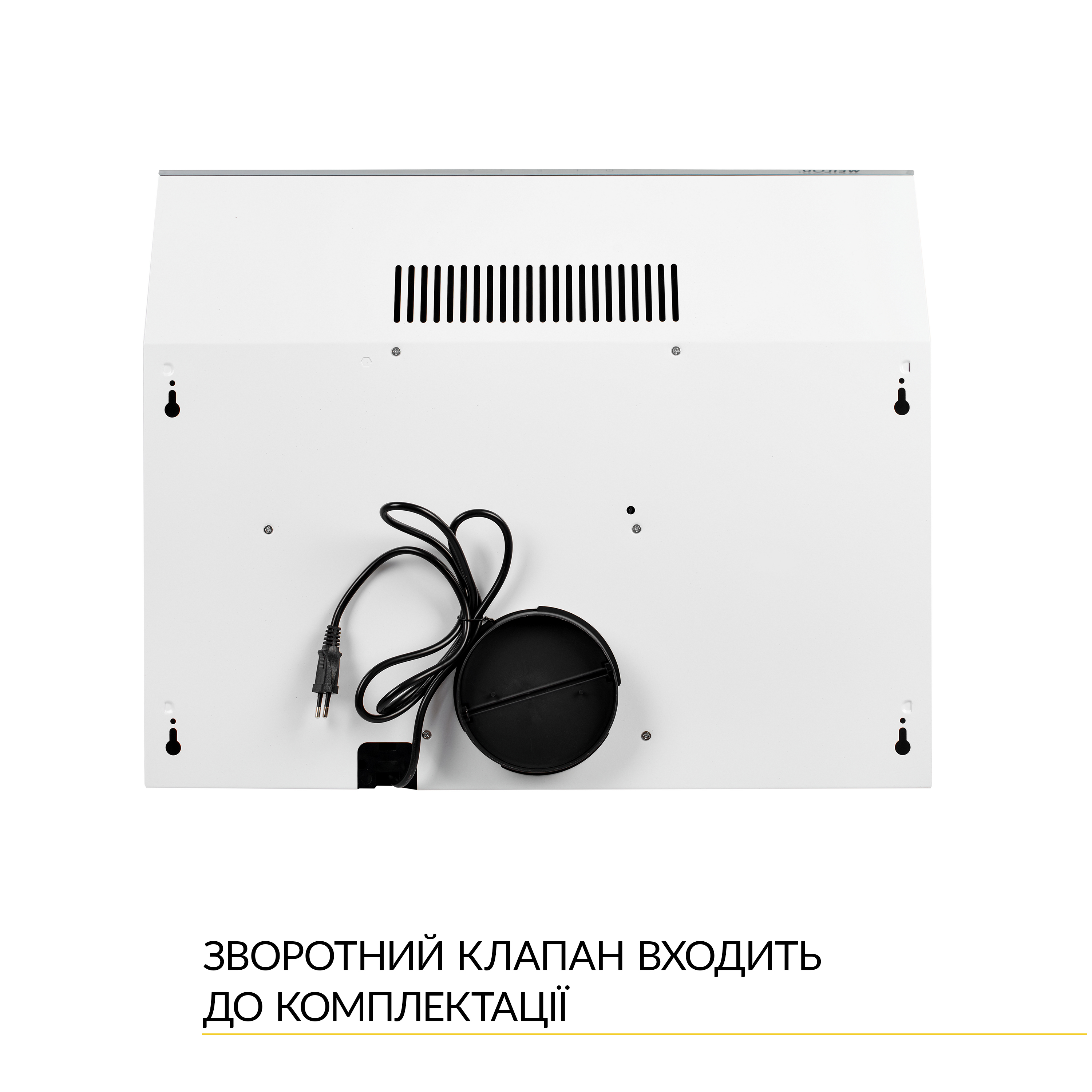 Витяжка плоска WEILOR WPL 6092 WH - зображення 7
