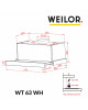 Вытяжка телескопическая WEILOR WT 63 WH - зображення 12