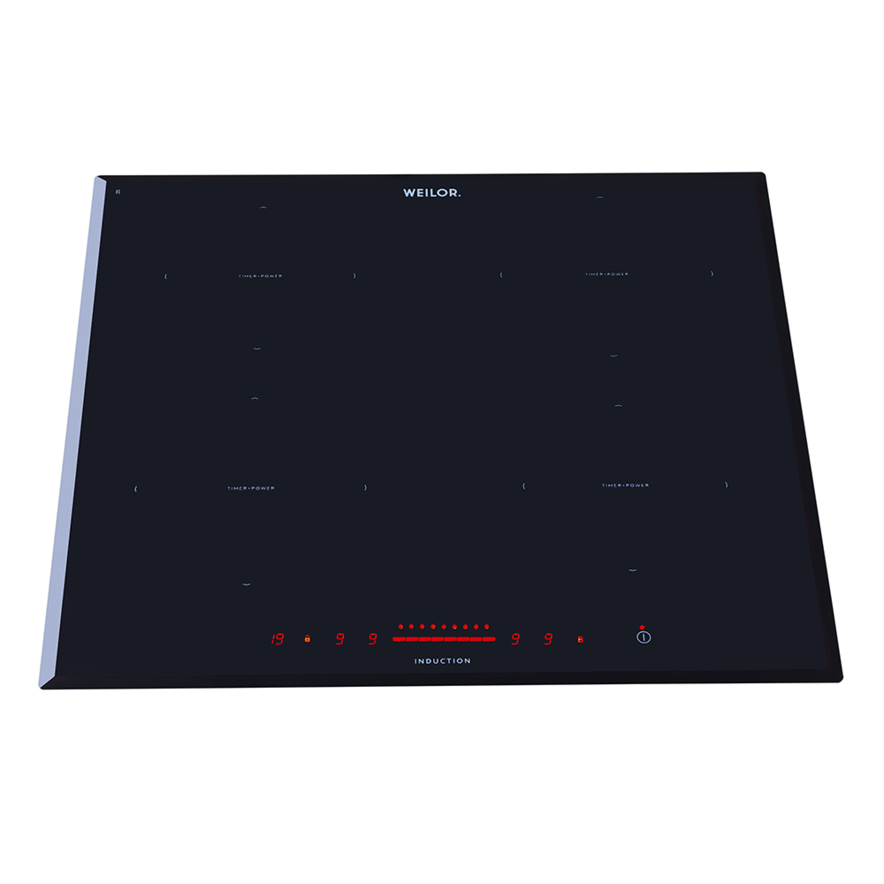 Поверхня індукційна WEILOR WIS 644 BLACK - зображення 4